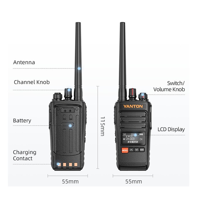 5W CB Walkie Talkie