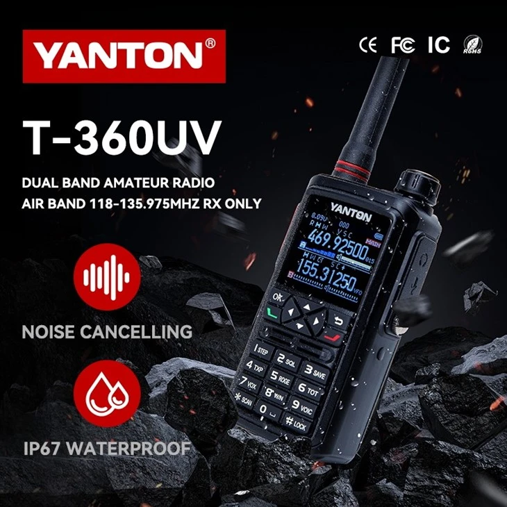 Uhf Vhf Dual Band Handheld Ham Radio